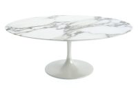 Saarinen Oval Coffee Table intended for dimensions 1400 X 1000