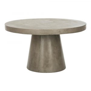 Safavieh Delfia Dark Gray Stone Indooroutdoor Coffee Table Vnn1014a for sizing 1000 X 1000