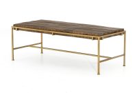 Simien Coffee Table Aged Brass throughout size 2000 X 2000