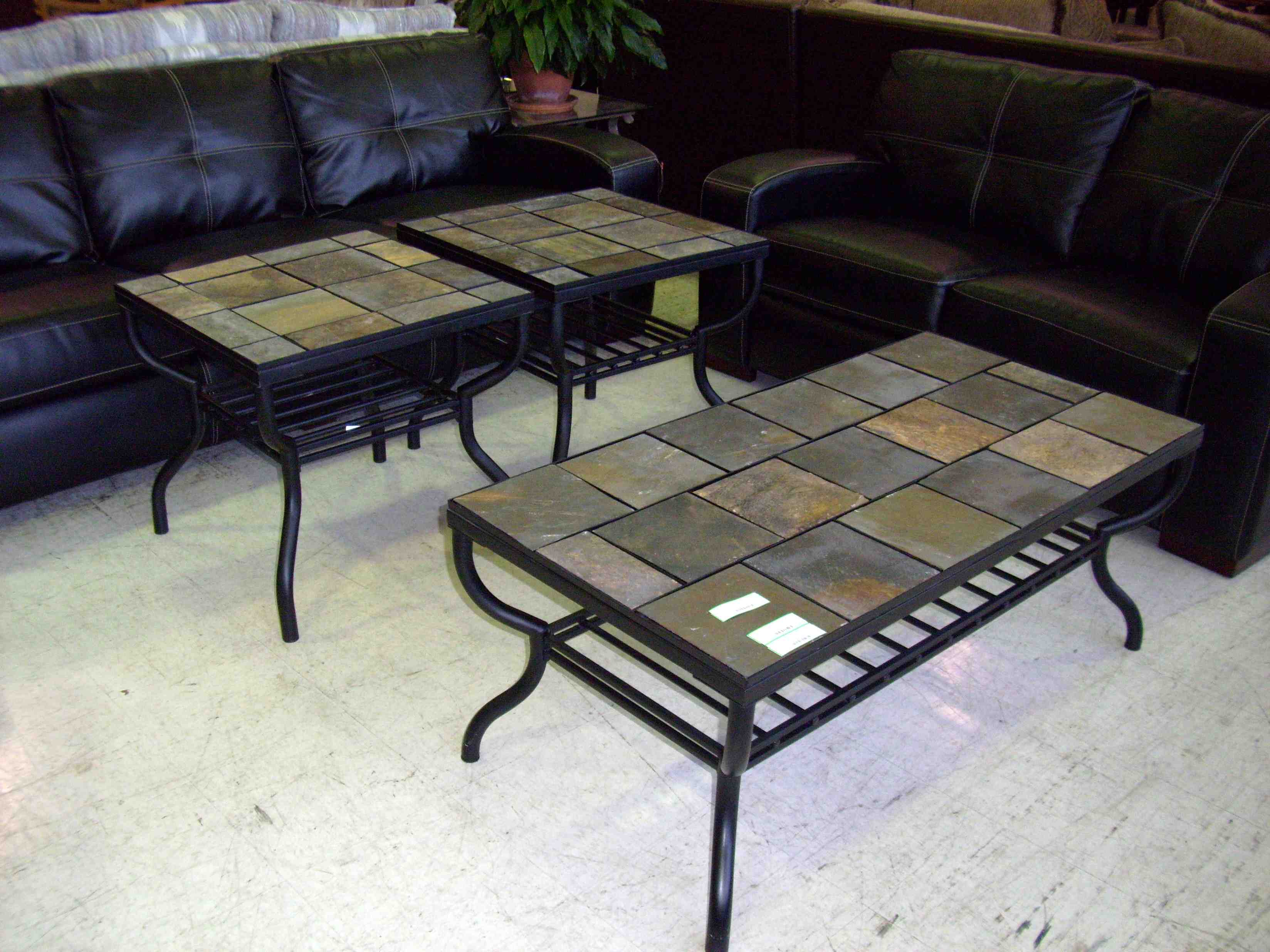 Slate Coffee Table Set Hipenmoedernl within proportions 3296 X 2472