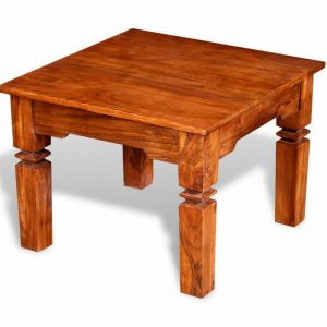 Small Vintage Coffee Table Solid Wood Living Room Retro Side End for sizing 1000 X 1000