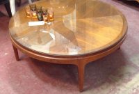 Sold 295 Vintage Mid Century Modern Lane Round Coffee Table throughout sizing 1609 X 1905