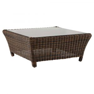 South Sea Rattan Del Ray Wicker Square Coffee Table Wicker intended for size 1000 X 1000