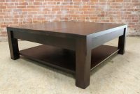 Square Coffee Table Espresso Hipenmoedernl throughout sizing 1250 X 832