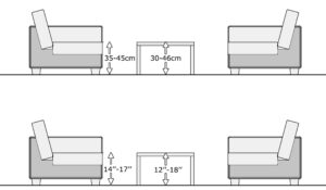 Standard Coffee Table Height Cm Coffee Tables Have Existed For regarding dimensions 2362 X 1381