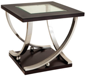 Standard Furniture Melrose Square End Table With Glass Table Top regarding dimensions 3094 X 2744