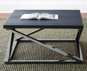 Steve Silver Aegean Black Cocktail Table The Classy Home with measurements 1106 X 900
