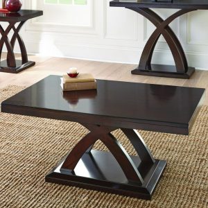 Steve Silver Jocelyn Jl200cn Cocktail Table With X Base Great in size 1083 X 1083