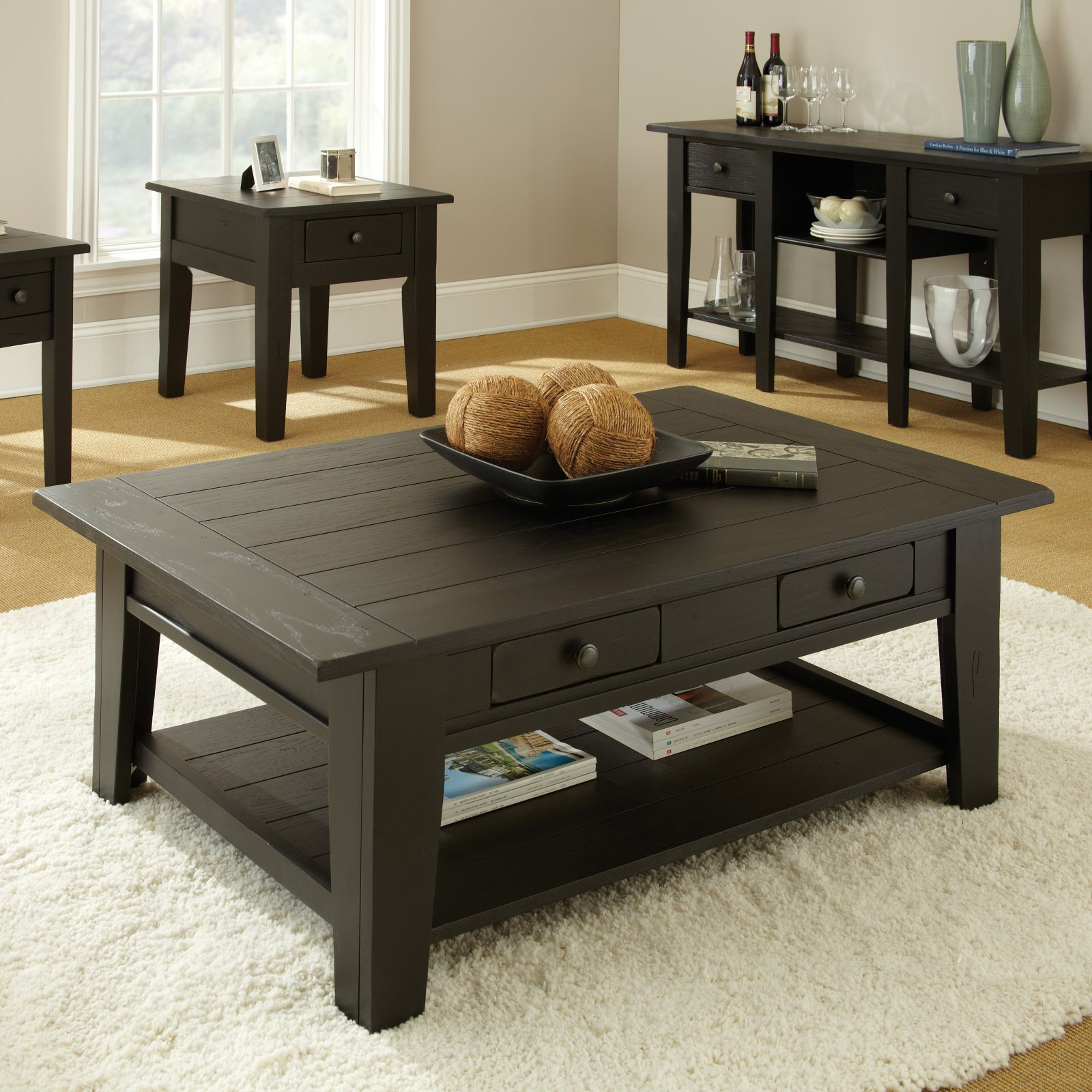 Steve Silver Liberty Rectangle Antique Black Wood Coffee Table inside measurements 1600 X 1600 Steve Silver Liberty Rectangle Antique Black Wood Coffee Table inside measurements 1600 X 1600
