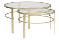 Studio Designs Home Corbel Round Nesting 2 Piece Coffee Table Set in sizing 2500 X 2500