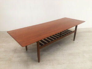 Stunning Large Vintage Danish Mid Century Teak Surfboard Coffee within proportions 1600 X 1200