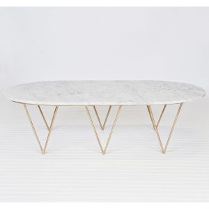 Surf Coffee Table With White Marble Top Gold Leaf Objects I Fancy pertaining to proportions 1700 X 1700