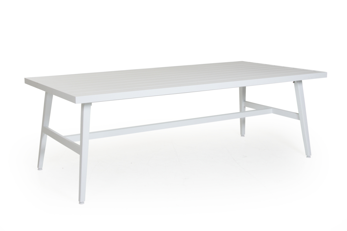 Tafel Calmar Dining Table White Brafab Buitenmeubelen intended for size 1200 X 800