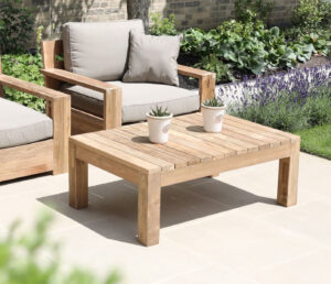 Teak Outdoor Coffee Table Jo Alexander with measurements 1393 X 1200