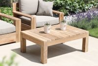 Teak Outdoor Coffee Table Jo Alexander with proportions 1393 X 1200
