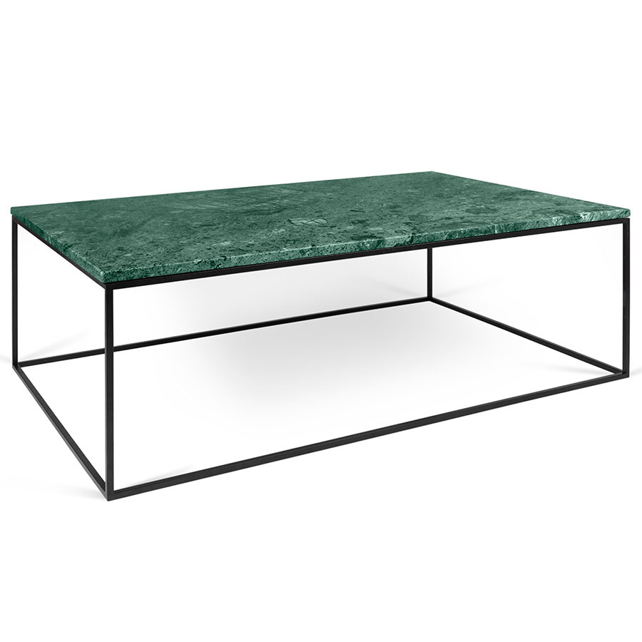 Temahome Gleam Green Marble Black Long Coffee Table Eurway with sizing 900 X 900