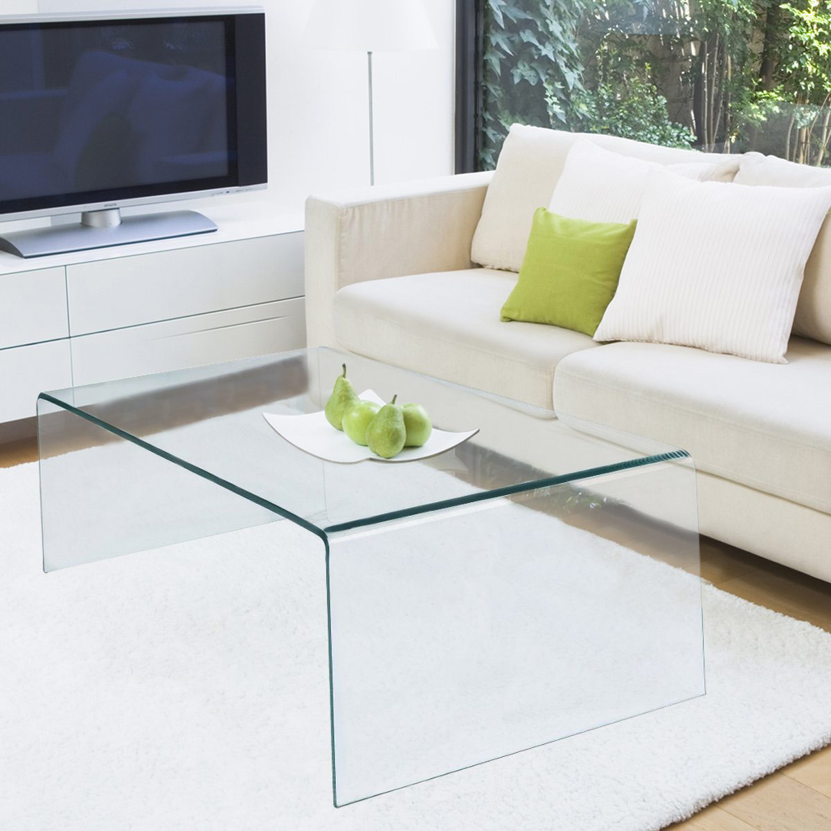 All Glass Coffee Tables • Display Cabinet