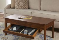 The Hidden Compartment Coffee Table Hammacher Schlemmer within size 1000 X 1000