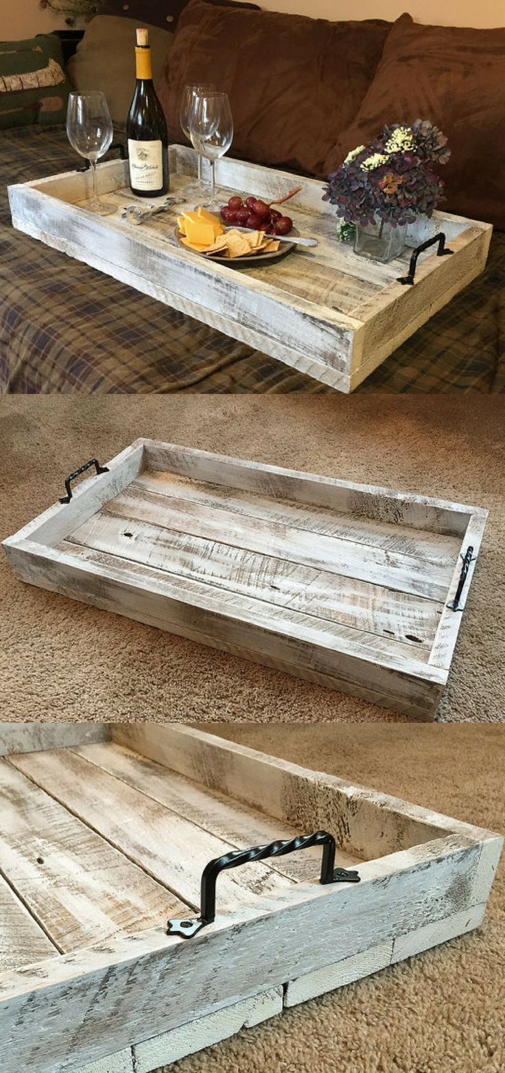 This Simple Rustic Farmhouse Serving Tray Would Be A Perfect with measurements 736 X 1564