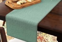 Three Posts Kaiser Whip Stitched Table Runner Reviews Wayfair intended for dimensions 2000 X 2000