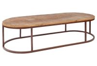 Tilton Rustic Lodge Reclaimed Wood Iron Oval Coffee Table Kathy for size 1000 X 1000