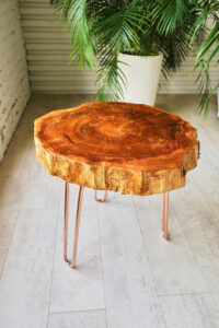 Tree Slice Coffee Table Round Live Edge Coffee Table Corner Etsy inside dimensions 794 X 1191