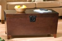 Trunk Coffee Table In Espresso 139 19 H X 3775 W X 2075 D in sizing 1400 X 1400