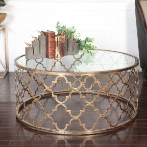 Uttermost Quatrefoil Coffee Table Reviews Wayfair inside sizing 2100 X 2100