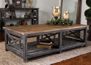 Uttermost Spiro Reclaimed Wood Cocktail Table in measurements 2400 X 1707