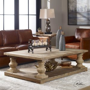 Uttermost Stratford Rustic Cocktail Table regarding size 2100 X 2100