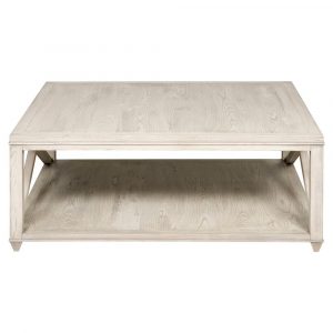 Vanguard Elis Coastal Beach Washed Wood Coffee Table Kathy Kuo Home pertaining to proportions 1000 X 1000