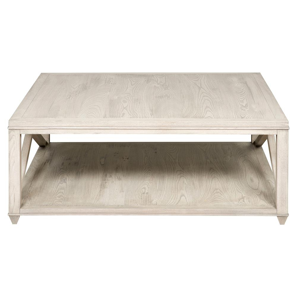 Vanguard Elis Coastal Beach Washed Wood Coffee Table Kathy Kuo Home throughout measurements 1000 X 1000
