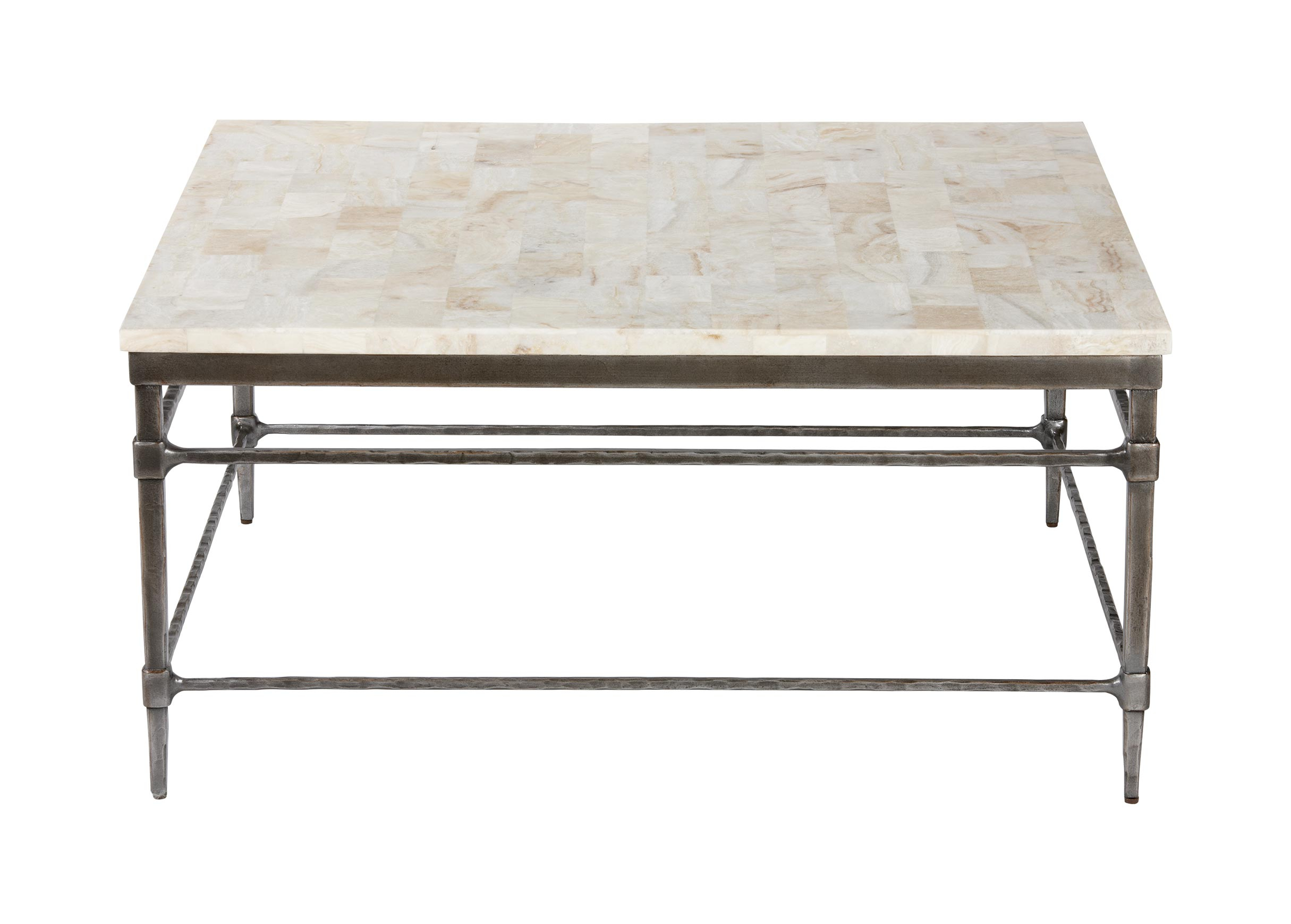 Vida Square Stone Top Coffee Table Coffee Tables Ethan Allen with regard to dimensions 2430 X 1740