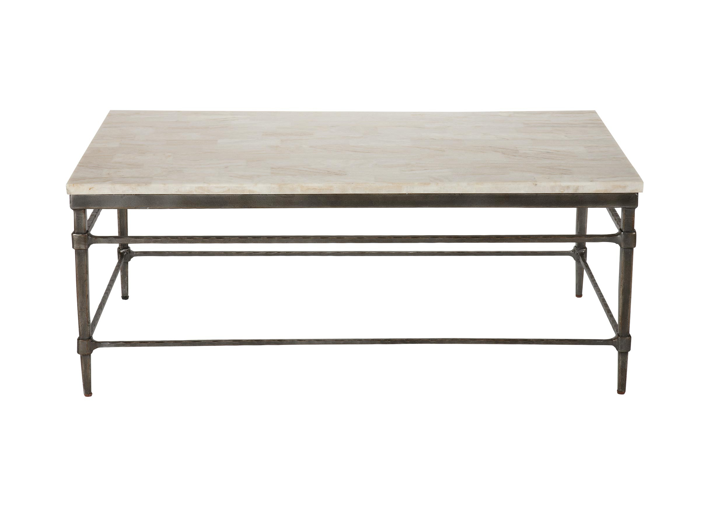 Vida Stone Top Coffee Table Coffee Tables Ethan Allen with regard to size 2430 X 1740