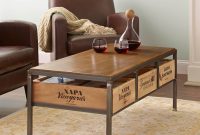 Vino Vintage Coffee Table Wine Enthusiast intended for dimensions 1500 X 1500