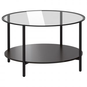 Vittsj Coffee Table Black Brown Glass intended for sizing 2000 X 2000