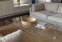 Waterfall Lucite Coffee Table Unique Clear Acrylic Coffee Table Diy with regard to sizing 1409 X 1403