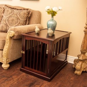 Wayfair Primetime Petz Pet Crate End Table In Walnut with regard to dimensions 3032 X 3032