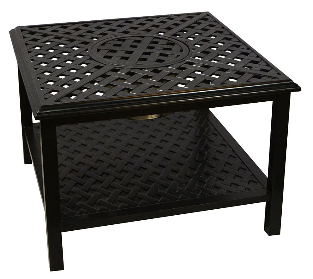 Weave 30 Square Coffee Table Dot Furniture Limited with dimensions 1000 X 889