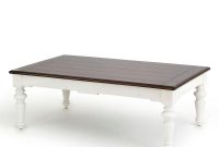 Wesley Walnut And White Cottage Style Cocktail Table Wy300c The within proportions 1000 X 1000