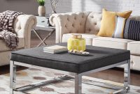 Weston Home Lib Smooth Top Cushion Ottoman Coffee Table With intended for proportions 1536 X 1536