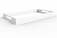 White Serving Tray Bright White 20 Large Acrylic Tray For throughout proportions 1000 X 1000