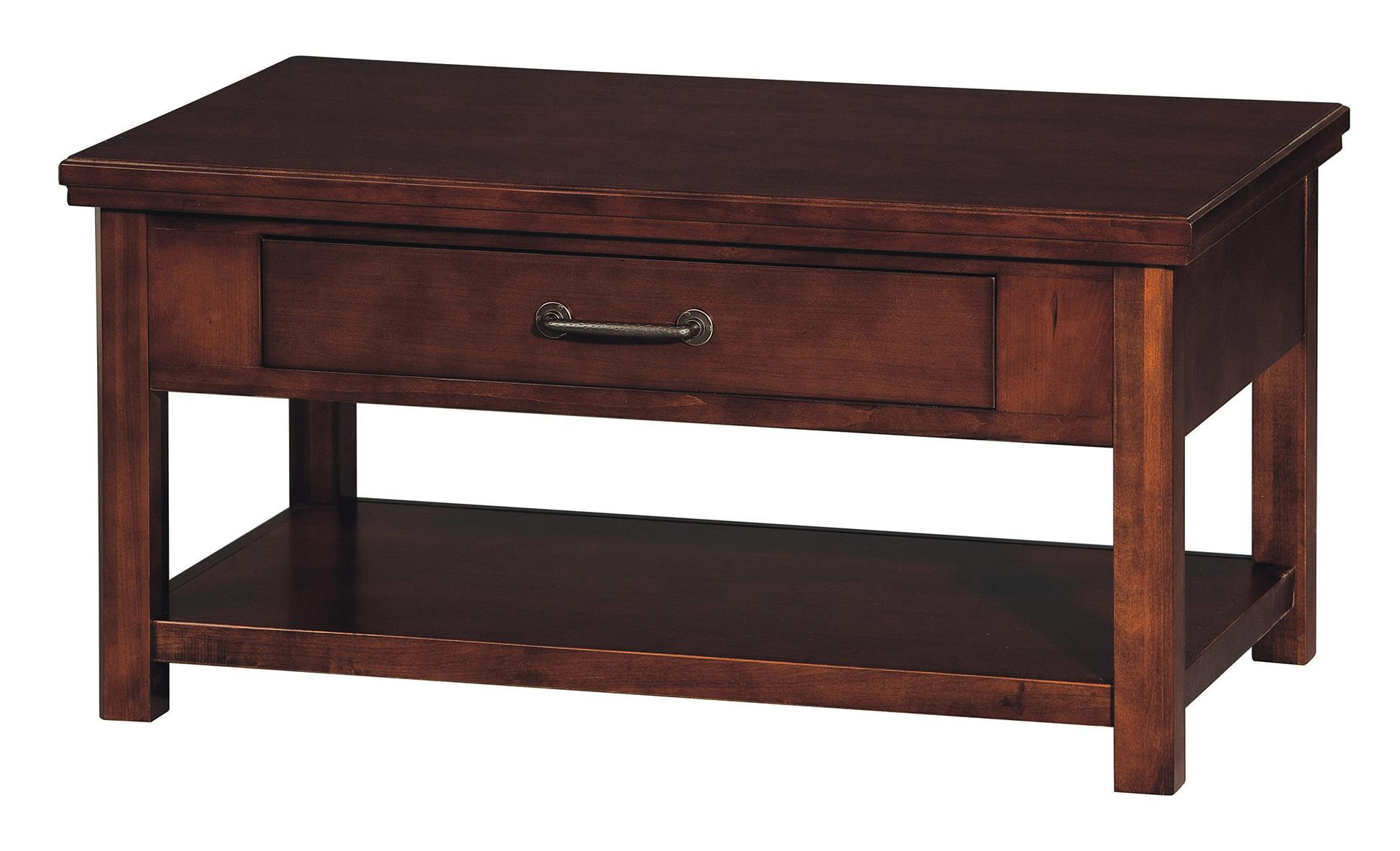 Winners Only Willow Creek 1 Drawer Coffee Table 40 Lindys throughout size 1948 X 1184