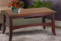 Winsome Wood Craftsman Coffee Table Walnut Finish Walmart intended for proportions 2000 X 2000