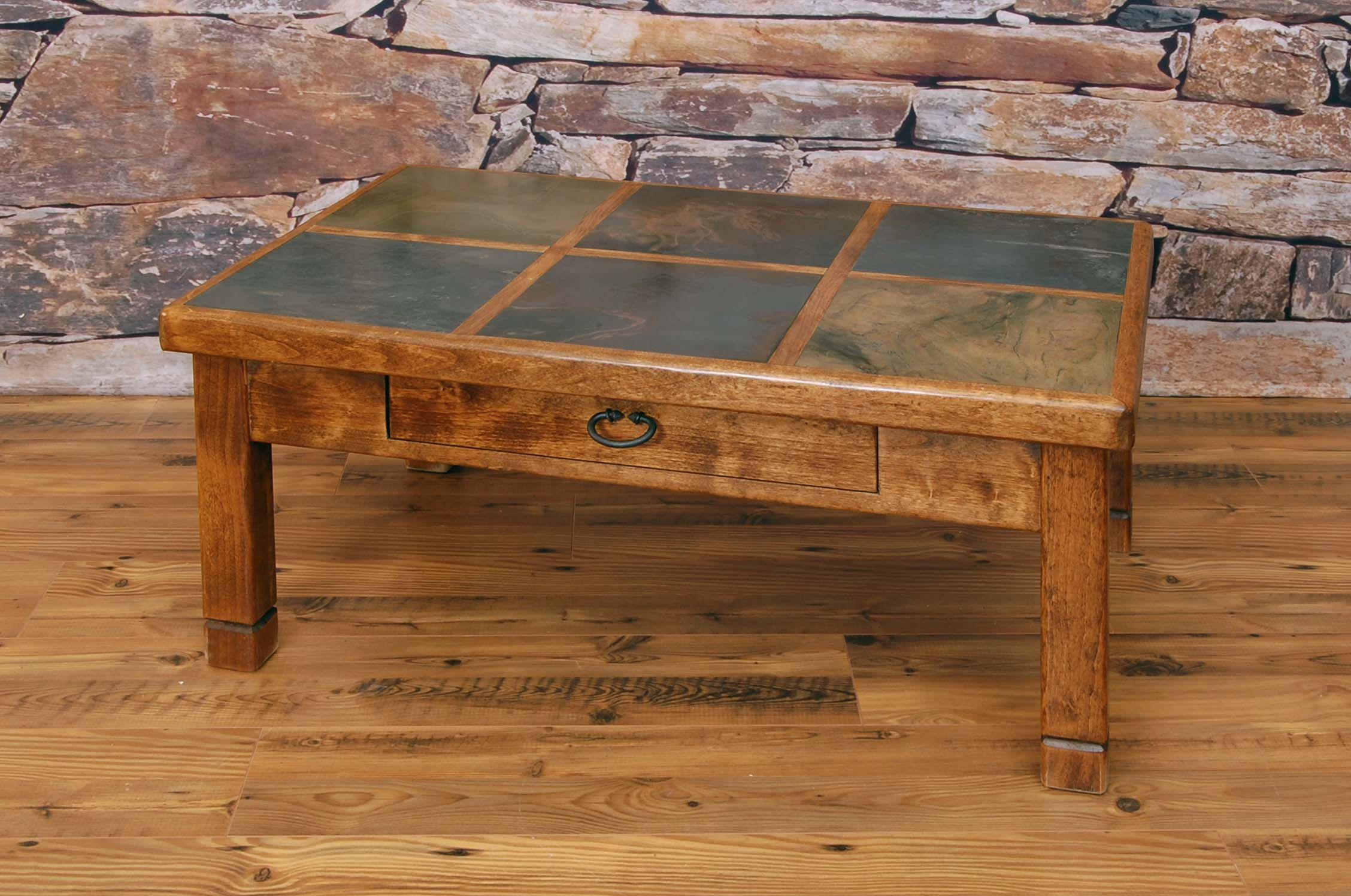 Wood And Slate Coffee Table Hipenmoedernl in size 2256 X 1496