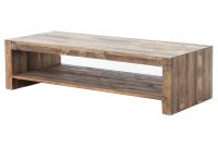 Wynn Modern Rustic Lodge Chunky Reclaimed Wood Rectangle Coffee Table throughout measurements 999 X 999