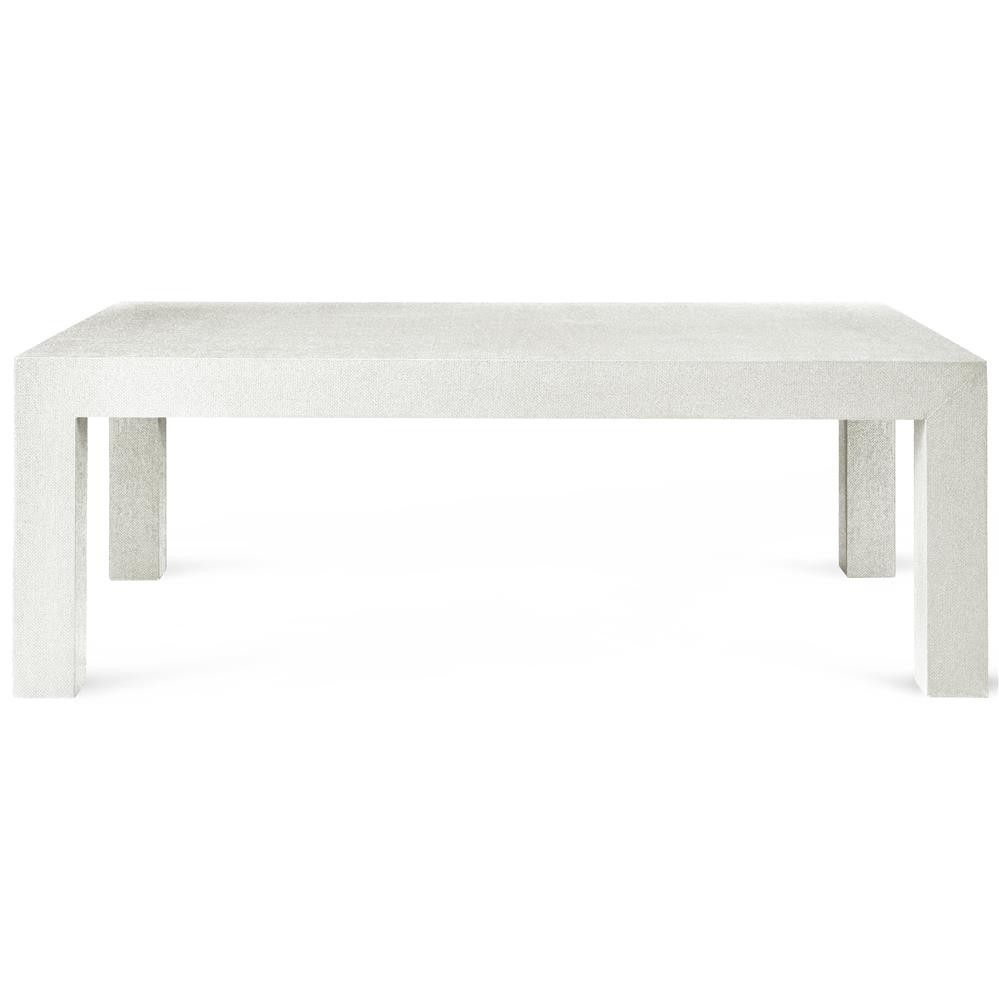 Wynne Modern Classic White Lacquer Grasscloth Coffee Table Kathy intended for sizing 999 X 999