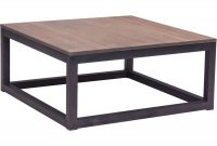 Zuo Era Civic Center Square Coffee Table In Distressed Natural in dimensions 1100 X 1100
