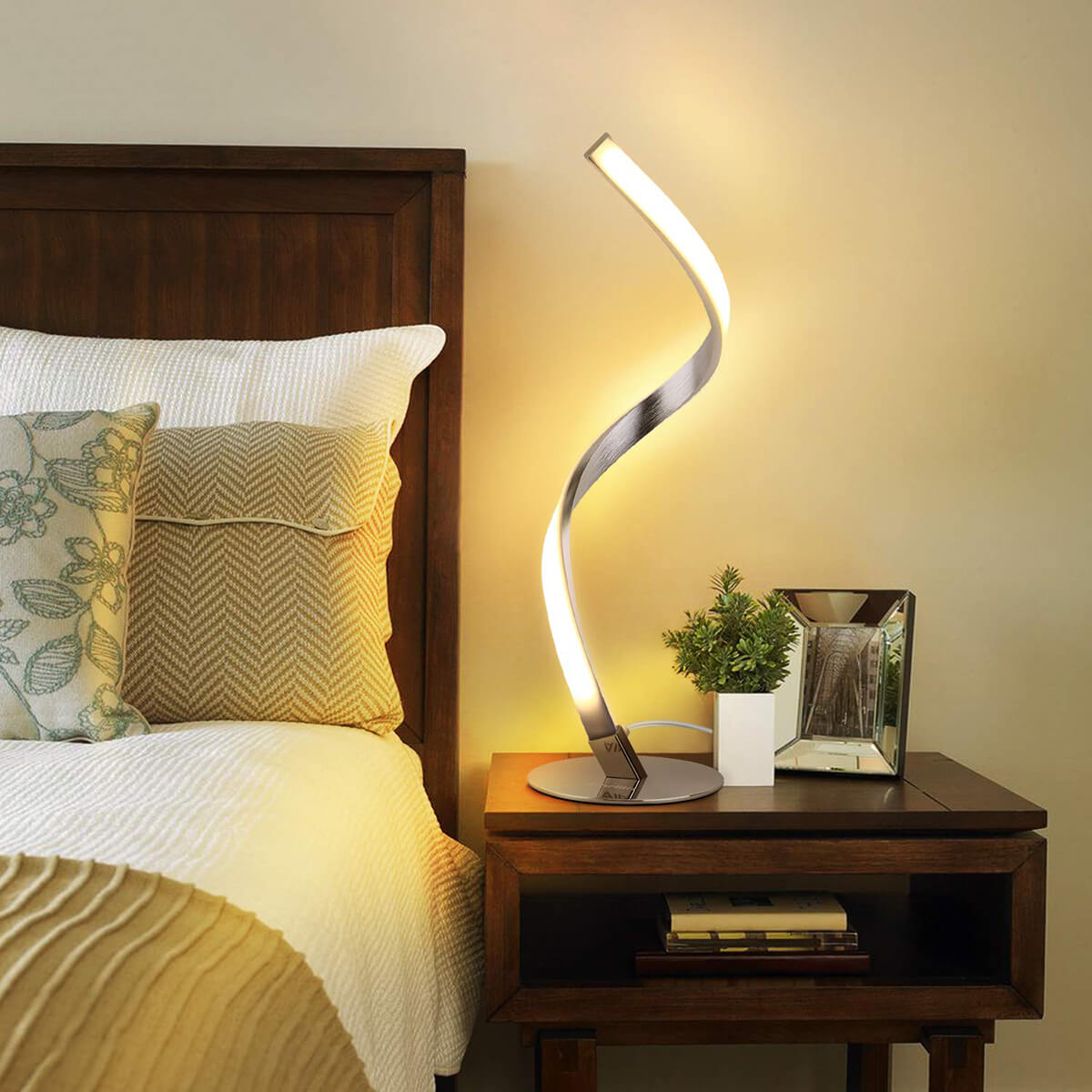 Modern Table Lamps For Bed • Display Cabinet