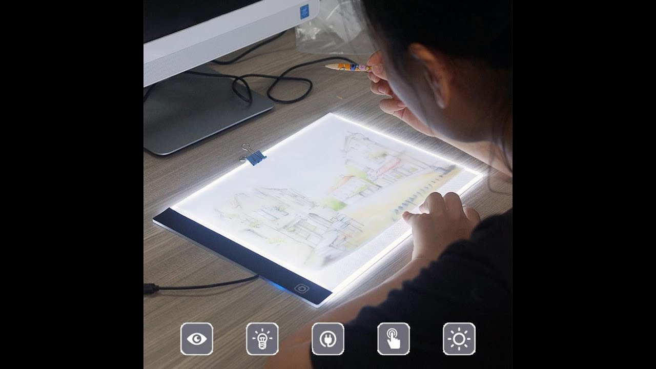 led light table drawing